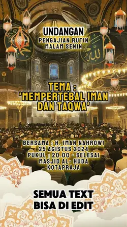 UNDANGAN PENGAJIAN