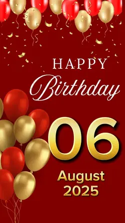 birthday 06 August