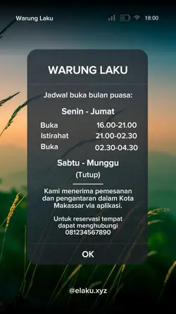 Pengumuman 1