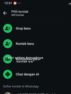 dari sekian banyakny