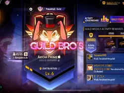 ff  guild template ⚡️