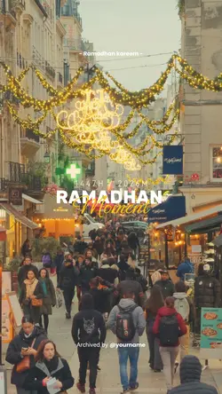 Ramadhan moment