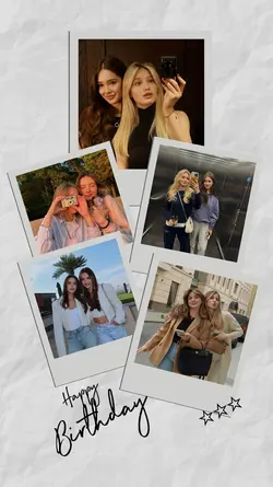 polaroid birthday 