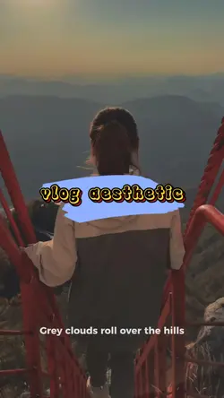 vlog aesthetic