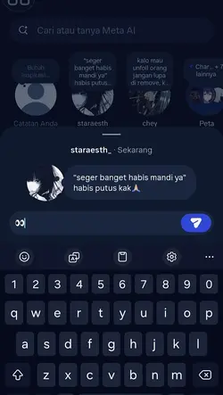 habis putus kak