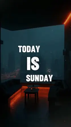 God today is Sunday