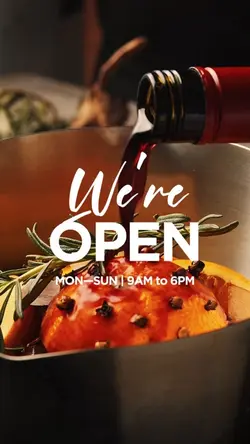 We Are Open