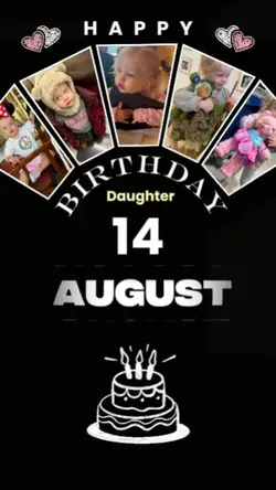 hbd daughter 14 augu