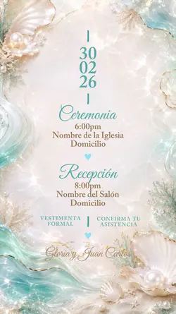 Invitación Boda