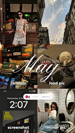6 PICS OF MAY