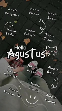 Welcome Agustus 