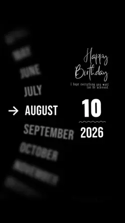 BDAY DAUGHTER 10 AUG