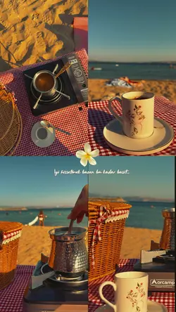 Deniz kahve huzur ☕️🌊