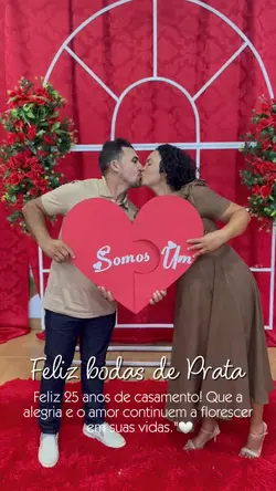 Feliz Bodas de Prata