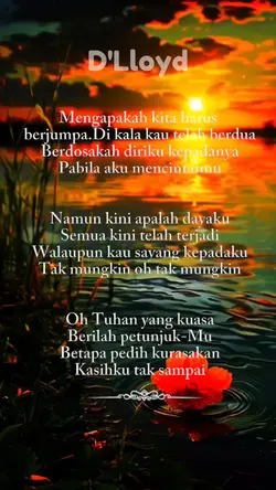 mengapa harus jumpa 