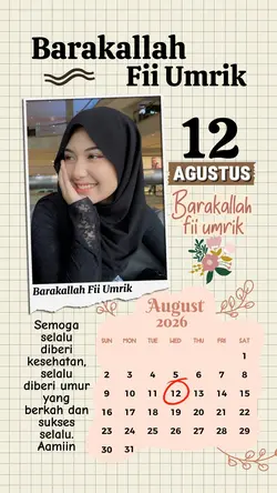 MILAD 12 AGUSTUS