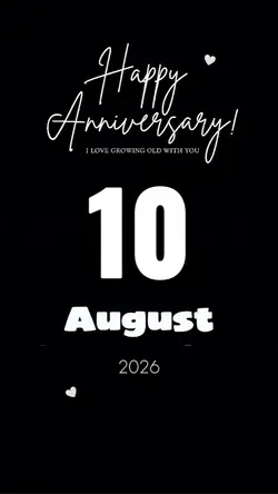 10 august anniversar
