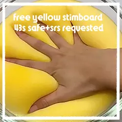 yellow stimboard