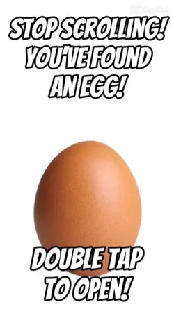 You found an egg