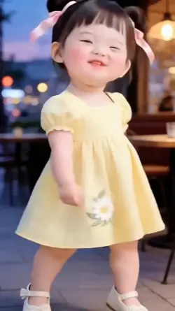 baby cute dance