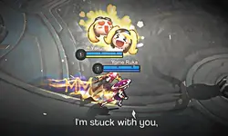 Stuck with you