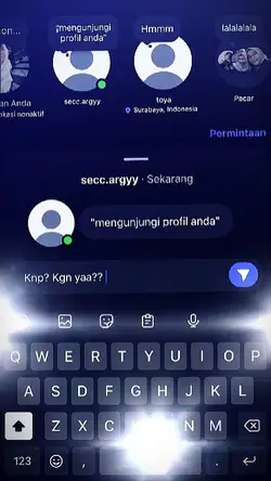 Mengunjungi profil 