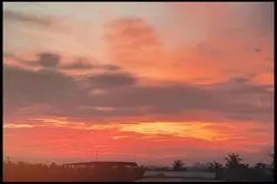 keindahan sore