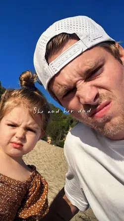 She and her dad