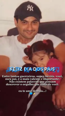 Feliz dia dos pais