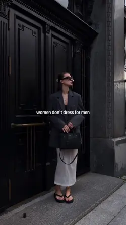 don't dress for men