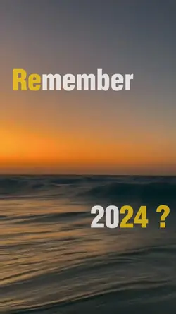 Remember 2024? 