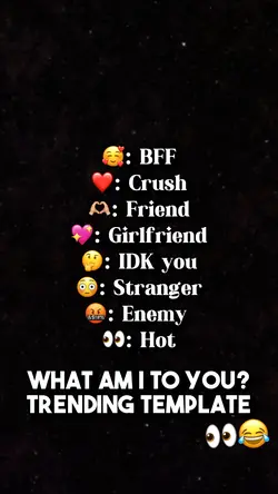 What am I to u?😅🔥