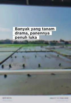 Drama berbuah luka