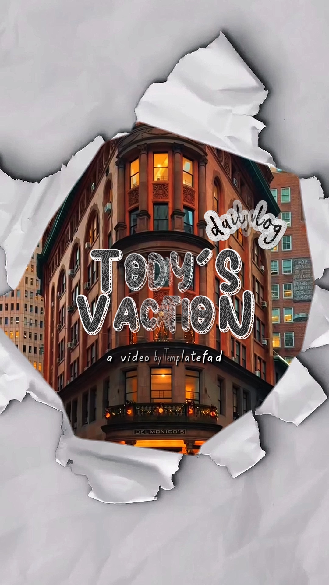 capcut template cover