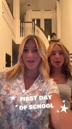 FIRST DAY OF SCHOOL