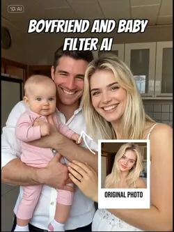 Boyfriend and baby 