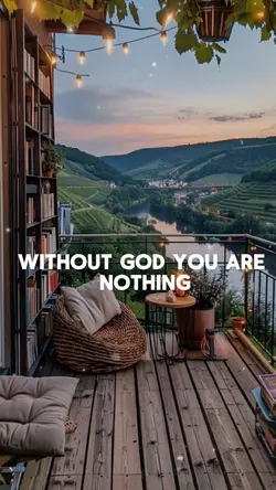 without God you are 