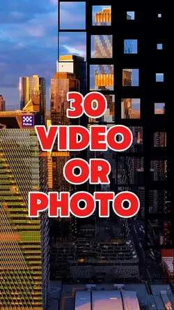 30 video or photo