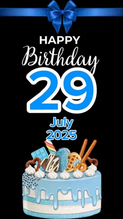 birthday 29 July 