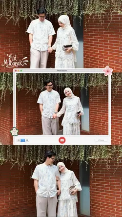 Eid Mubarak moment