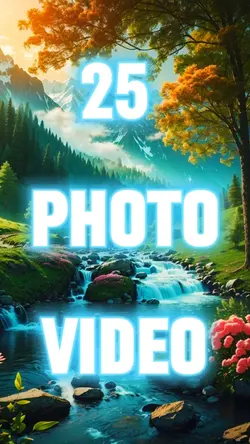 25 Photo Template