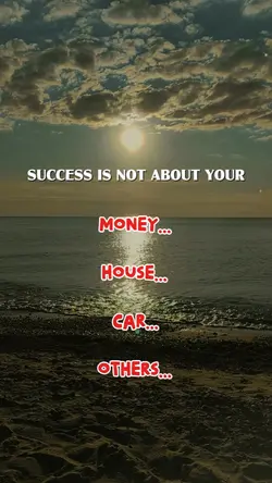 SUCCESS IS NOT ABOUT