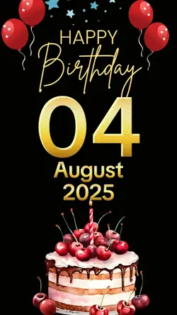 birthday 04 August 