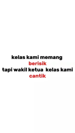 wakil ketua kelas 