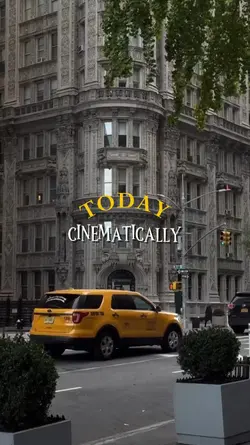 today cinematically
