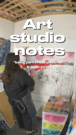 Art studio notes