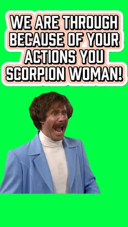 WE ARE THROUGH WOMAN