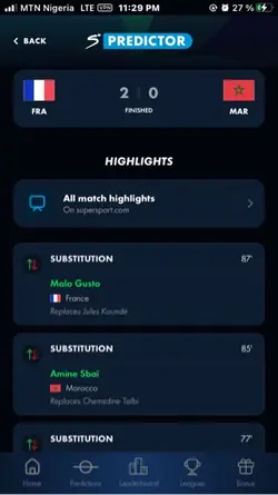 France VS Morocco