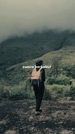 cuaca berkabut jarak