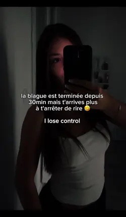 I lose control
